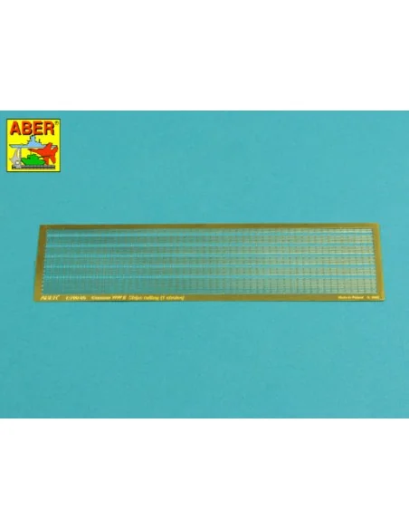 German WWII Ships railing (1 choice), 1/700 - Aber Models RE-700-05