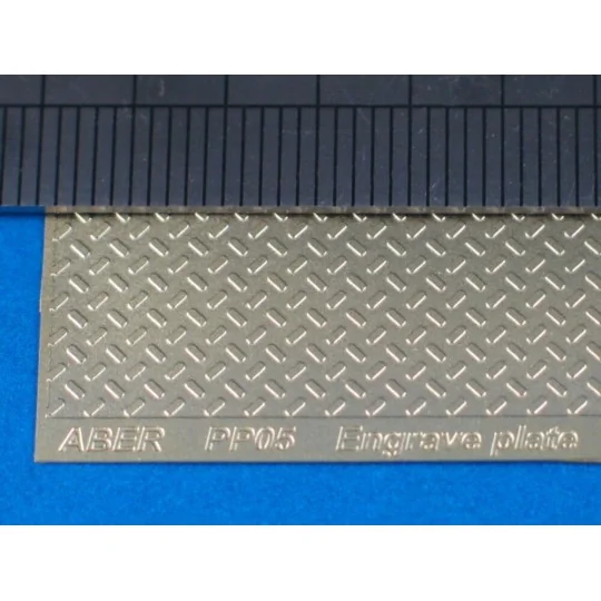 Engrave plate - Aber Models PP05