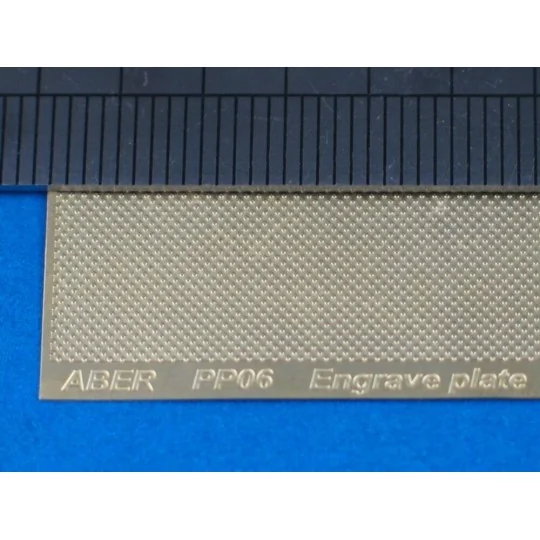 Engrave plate - Aber Models PP06