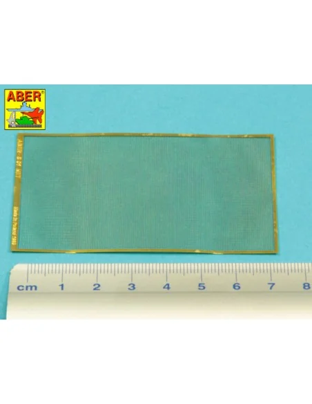 Nets and drilled plates ( 18 models -80x45mm ) - Aber Models S01