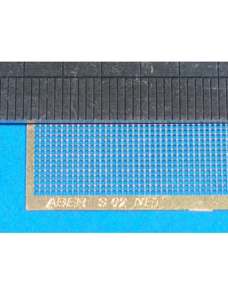 Nets and drilled plates ( 18 models -80x45mm ) - Aber Models S02