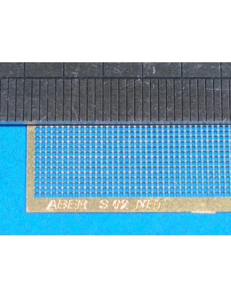 Nets and drilled plates ( 18 models -80x45mm ) - Aber Models S02