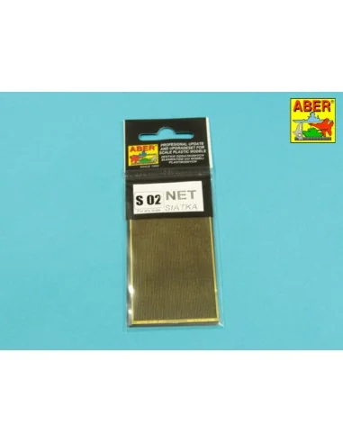 Nets and drilled plates ( 18 models -80x45mm ) - Aber Models S02