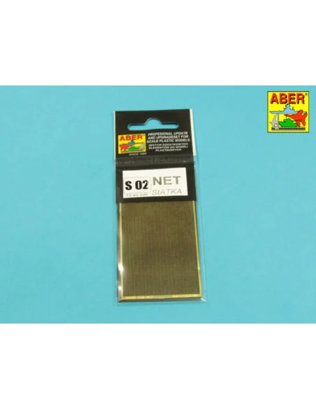 Nets and drilled plates ( 18 models -80x45mm ) - Aber Models S02