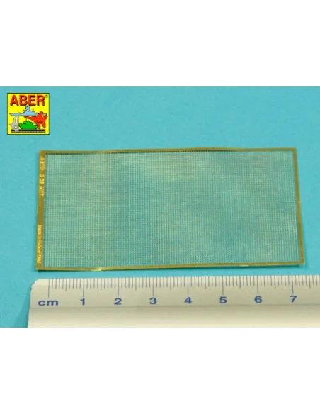 Nets and drilled plates ( 18 models -80x45mm ) - Aber Models S02