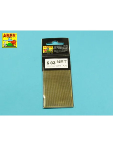 Nets and drilled plates ( 18 models -80x45mm ) - Aber Models S03
