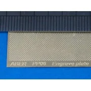 Engrave plate - Aber Models PP06 Engrave plate - Aber Models PP06