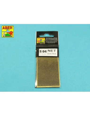 Nets and drilled plates ( 18 models -80x45mm ) - Aber Models S04