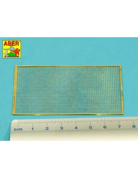 Nets and drilled plates ( 18 models -80x45mm ) - Aber Models S04