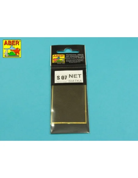 Nets and drilled plates ( 18 models -80x45mm ) - Aber Models S07