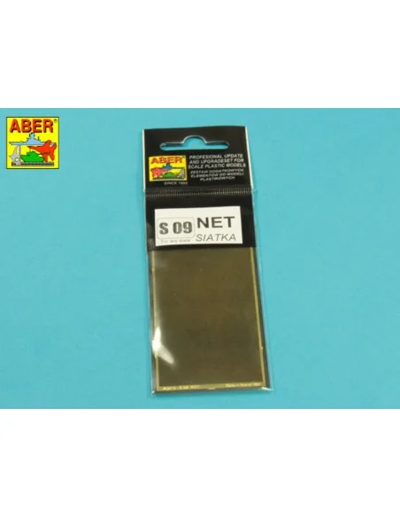 Nets and drilled plates ( 18 models -80x45mm ) - Aber Models S09