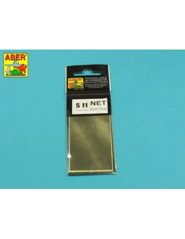 Nets and drilled plates ( 18 models -80x45mm ) - Aber Models S11
