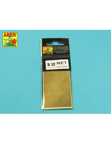 Nets and drilled plates ( 18 models -80x45mm ) - Aber Models S12