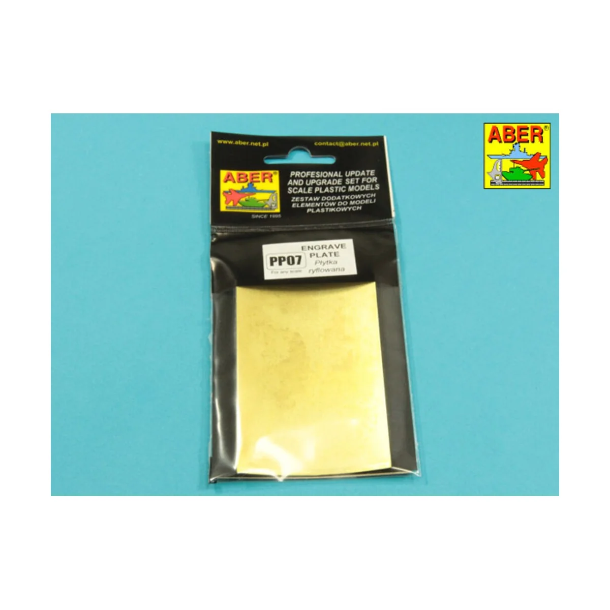 Engrave plate - Aber Models PP07