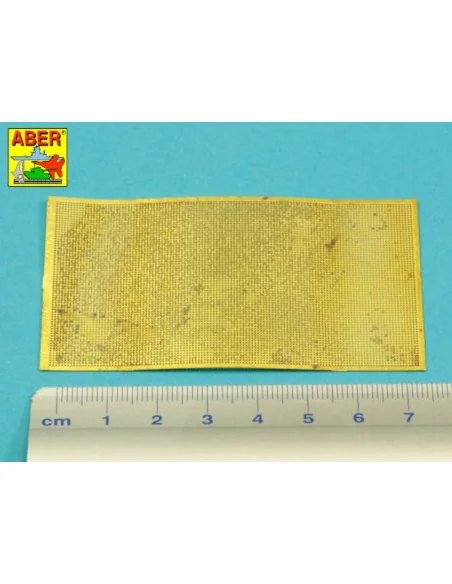 Nets and drilled plates ( 18 models -80x45mm ) - Aber Models S15