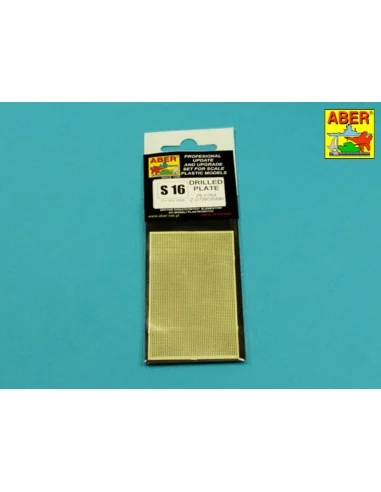 Nets and drilled plates ( 18 models -80x45mm ) - Aber Models S16