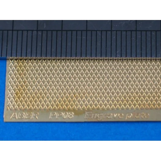 Engrave plate - Aber Models PP08