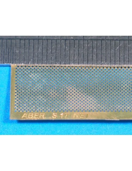 Nets and drilled plates ( 18 models -80x45mm ) - Aber Models S17