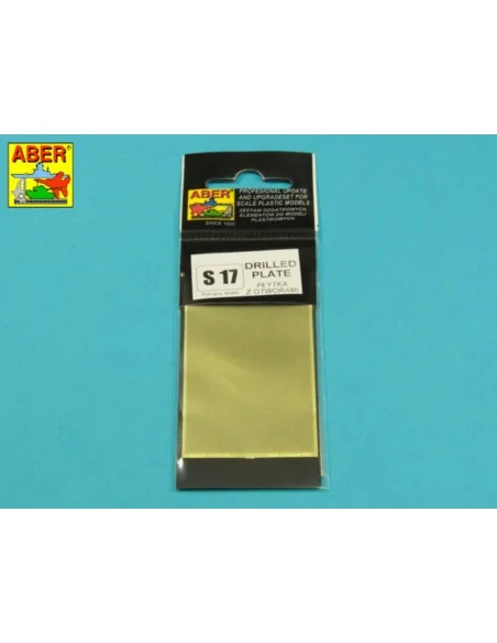 Nets and drilled plates ( 18 models -80x45mm ) - Aber Models S17