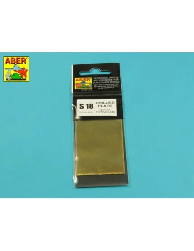 Nets and drilled plates ( 18 models -80x45mm ) - Aber Models S18