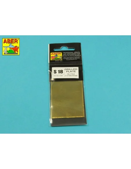 Nets and drilled plates ( 18 models -80x45mm ) - Aber Models S18