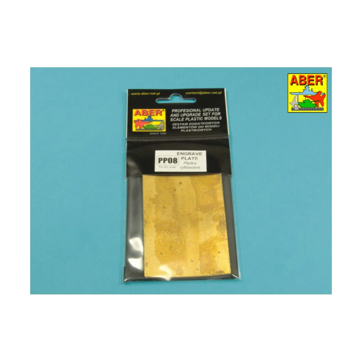 Engrave plate - Aber Models PP08