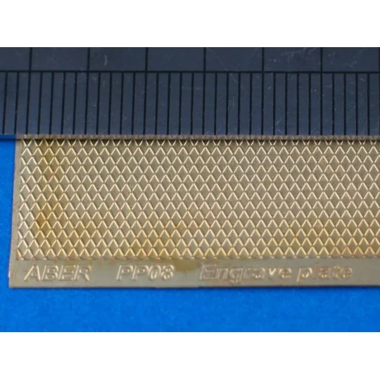 Engrave plate - Aber Models PP08