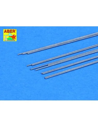 [NO_DESC] Steel round 0, 4mm length 250mmx12pcs - Aber Models SR 04