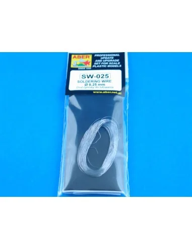Soldering wire diameter 0, 25mm - Aber Models SW-025
