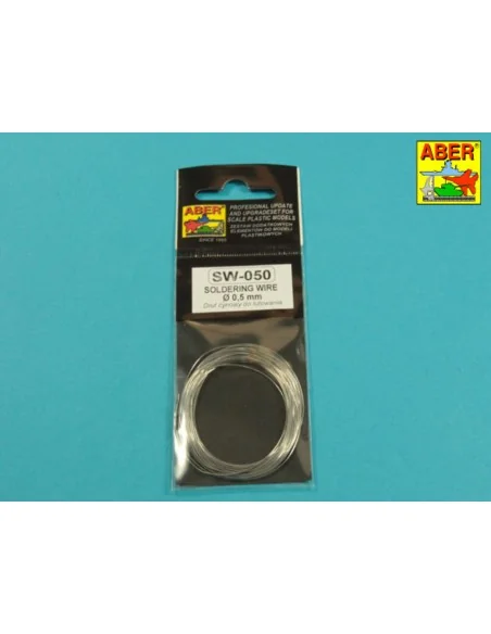 Soldering wire diameter 0, 50mm length 5m - Aber Models SW-050