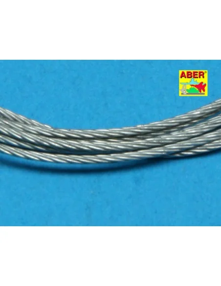 Stainless Steel Towing Cables 0, 9mm 1 m long - Aber Models TCS 09