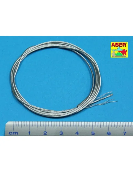 Stainless Steel Towing Cables O 1, 0 mm, 1 m long - Aber Models TCS 10