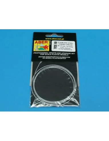 Stainless Steel Towing Cables O 1, 0 mm, 1 m long - Aber Models TCS 10