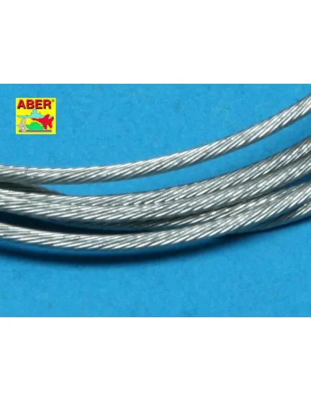 Stainless Steel Towing Cables O 1, 2 mm, 1 m long - Aber Models TCS 12
