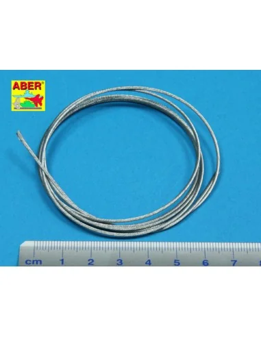 [NO_DESC] Stainless Steel Towing Cables O 1, 2 mm, 1 m long - Aber ...