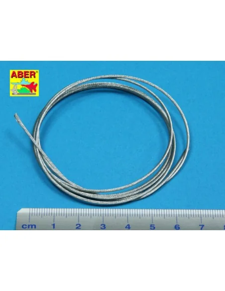 Stainless Steel Towing Cables O 1, 2 mm, 1 m long - Aber Models TCS 12