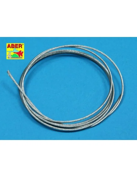 Stainless Steel Towing Cables O 1, 2 mm, 1 m long - Aber Models TCS 12