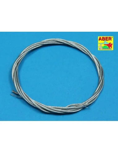 Stainess steel towing cables o 1, 3 mm, 1m long - Aber Models TCS 13