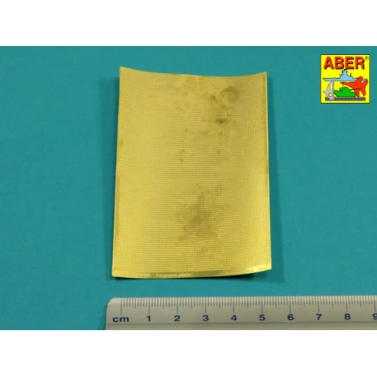 Engrave plate - Aber Models PP09