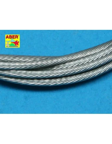Stainless Steel Towing Cables O 1, 5 mm, 1 m long - Aber Models TCS 15