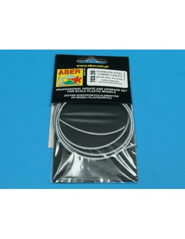 [NO_DESC] Stainless Steel Towing Cables O 2, 0 mm, 1 m long - Aber ...