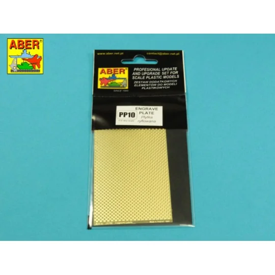 Engrave plate - Aber Models PP10