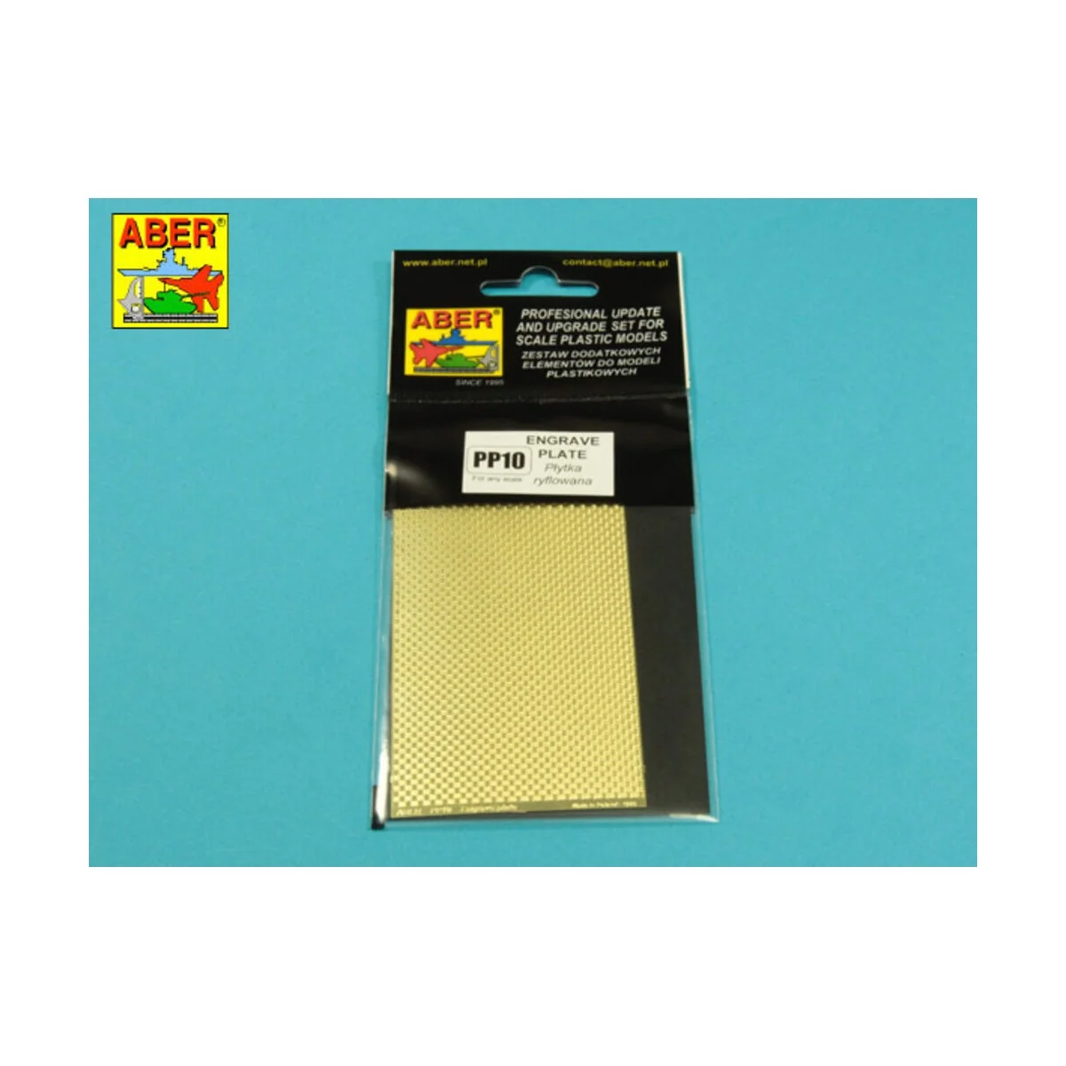 Engrave plate - Aber Models PP10