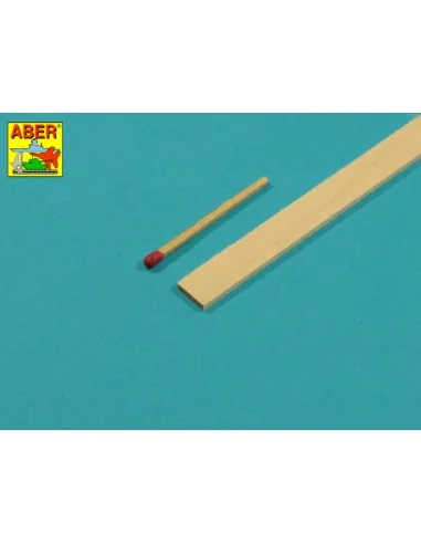Limewood slats 2 x 10 x 245mm x 7 pcs. - Aber Models WL 2X10