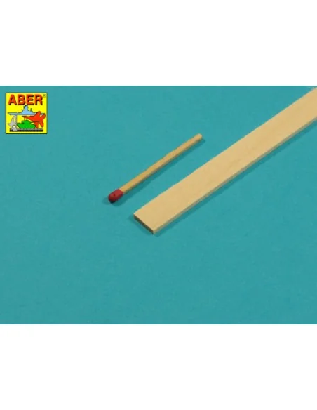 Limewood slats 2 x 10 x 245mm x 7 pcs. - Aber Models WL 2X10