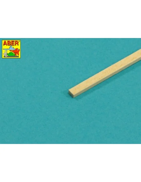 Limewood slats 2 x 3 x 245mm x 14 pcs. - Aber Models WL 2X3