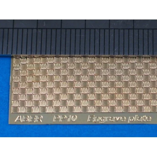 Engrave plate - Aber Models PP10