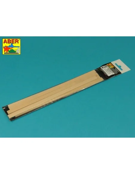 Limewood slats 3 x 10 x 245mm x 7 pcs. - Aber Models WL 3X10
