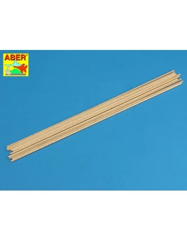 Wood round rods 2mm - Aber Models WR2