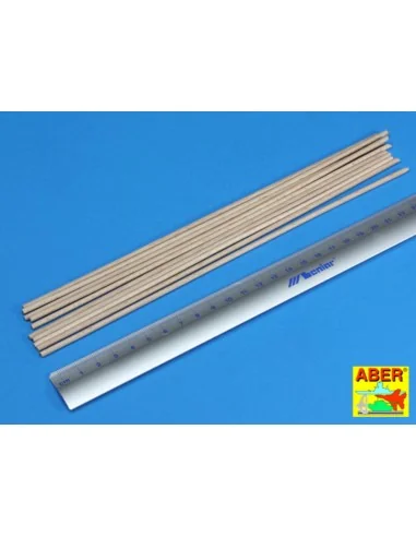 [NO_DESC] Wood round rods 3mm - Aber Models WR3